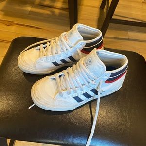 White Adidas Matchcourt Sneakers